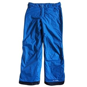 Columbia Women’s Arctic Trip Snow Pants Blue Skiing Snowboarding Size Large